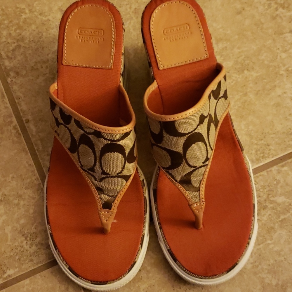 Coach sandals